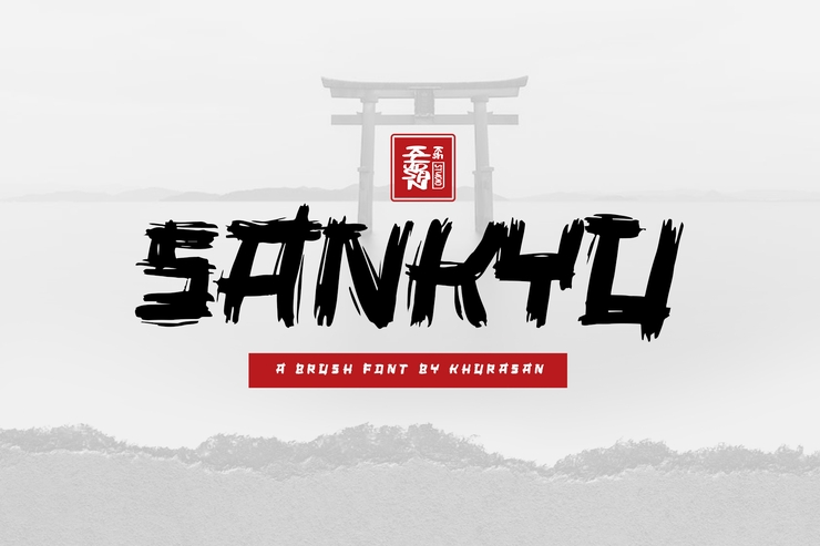 Sankyu字体 1