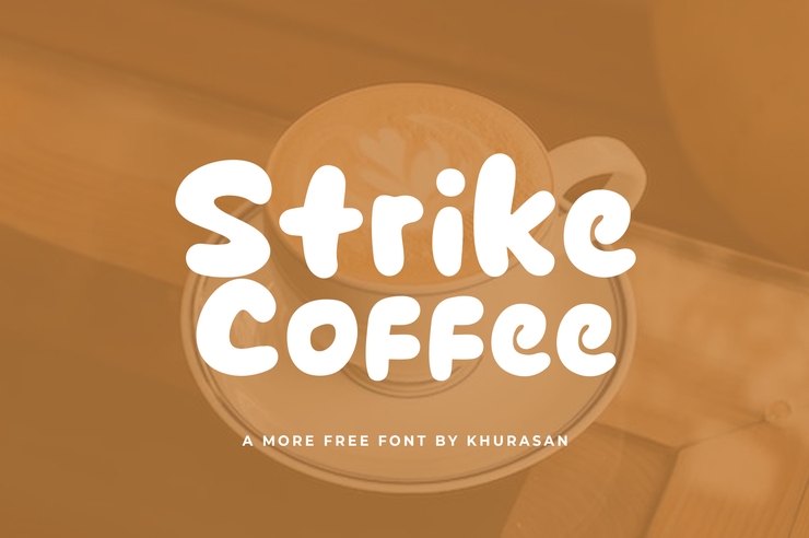 Strike coffee字体 1