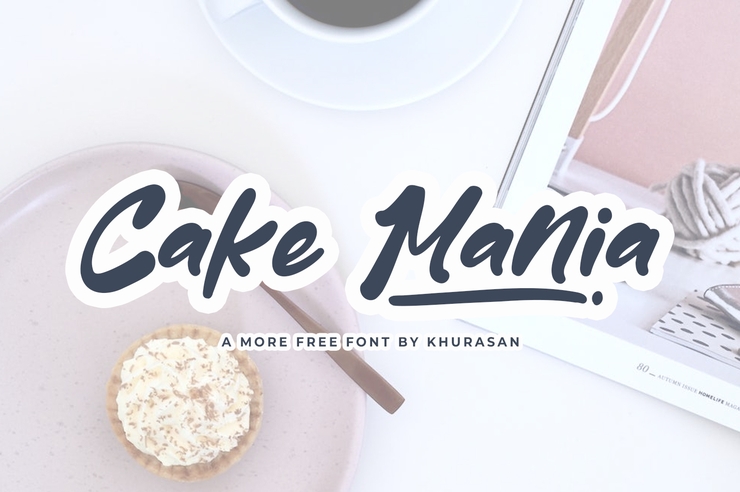 Cake mania字体 1