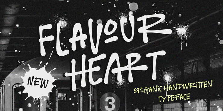 Flavour heart字体 2