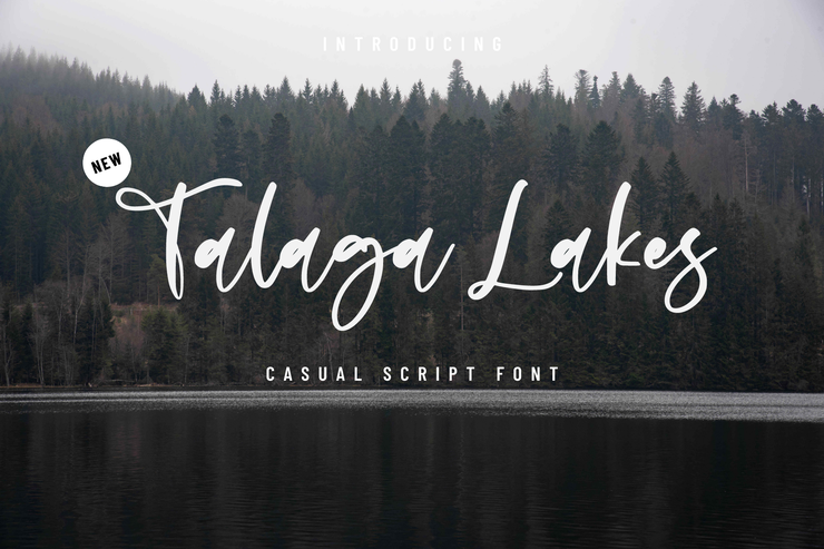 Tzalaga lakes字体 1