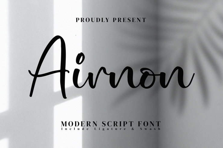 Airnon字体 1
