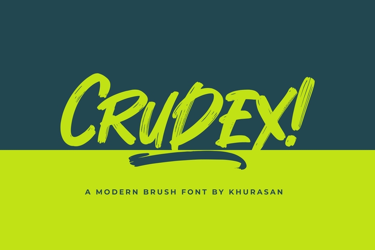 Crudex字体 1