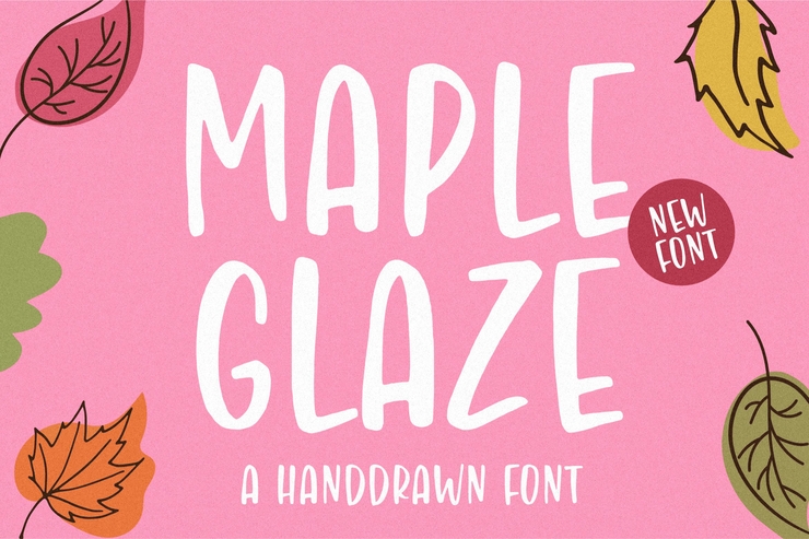 Maple glaze字体 1