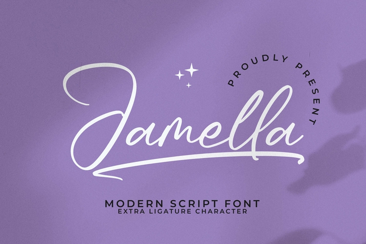 Jamella字体 1