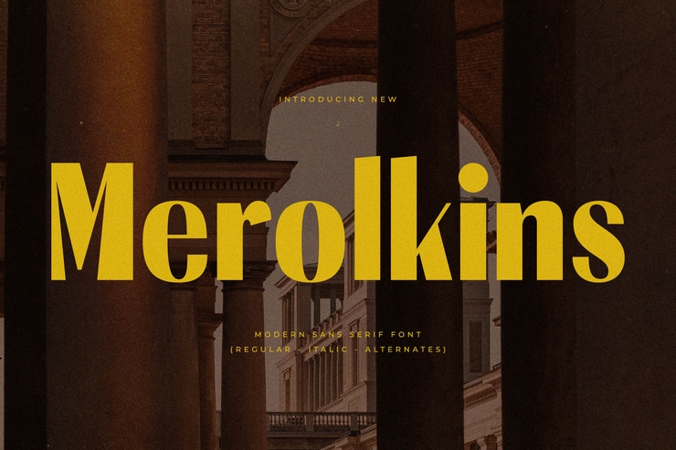 Merolkins字体 1