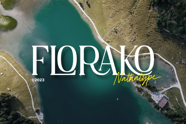 Florako字体 1