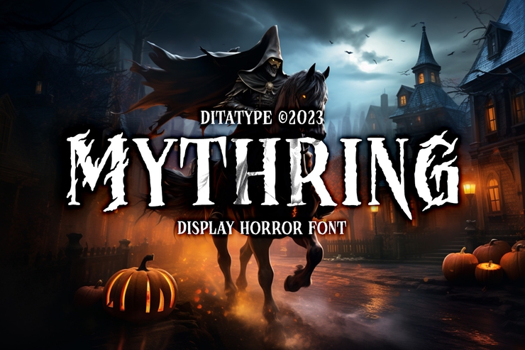 Mythring字体 1
