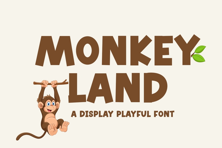 Monkey land字体 2