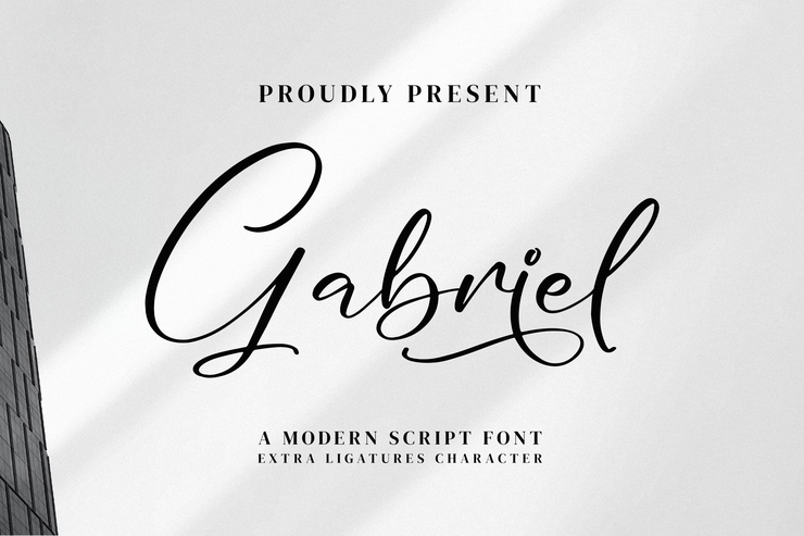 Gabriel字体 1
