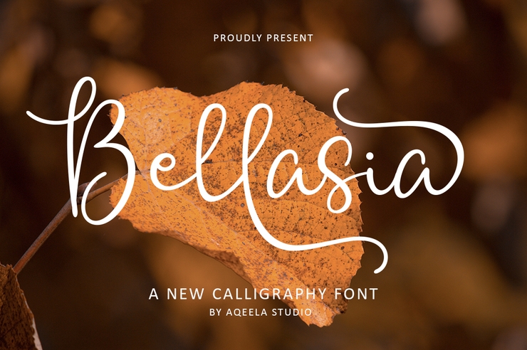 Bellasia字体 1