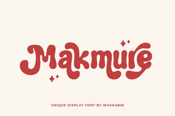 Makmure字体 1