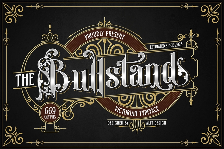 Bullstand字体 2
