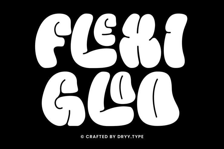 Flexi gloo字体 9