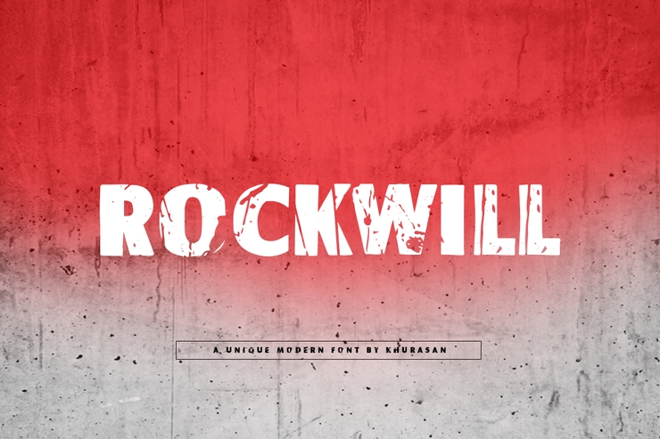 Rockwill字体 1