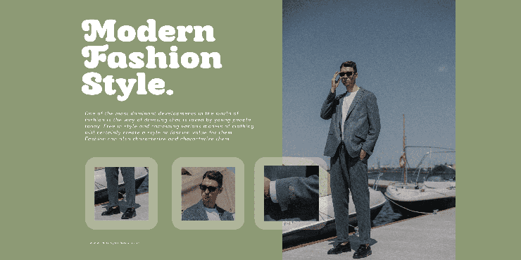 Bold fashion字体 3