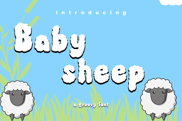 Baby sheep字体 1