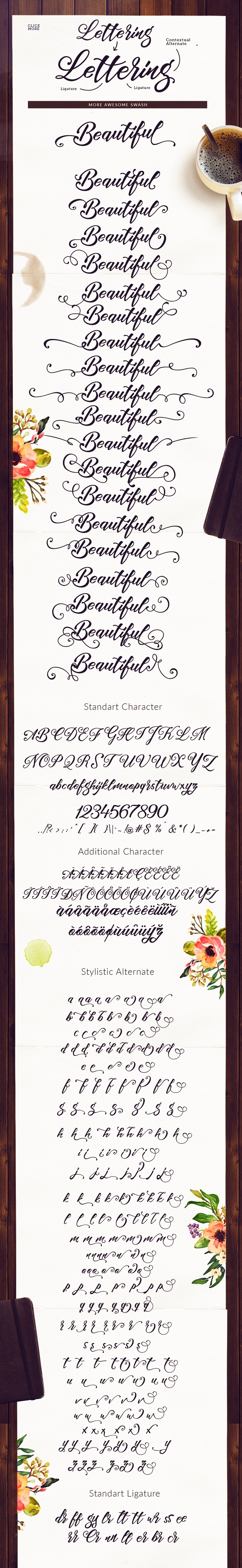 zailla script字体 5