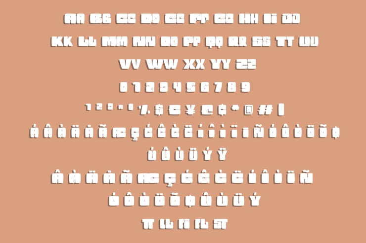 Boteka字体 5