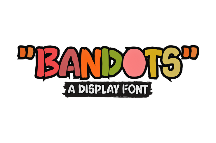Bandots字体 1