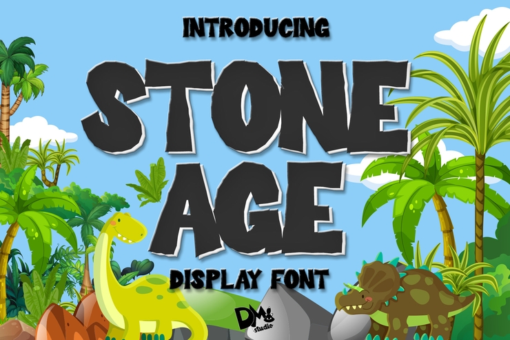 Stone age字体 1