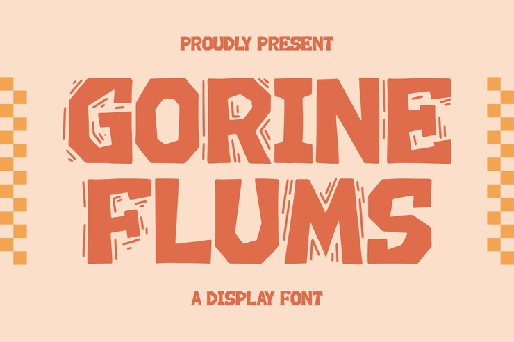 Gorine flums字体 1
