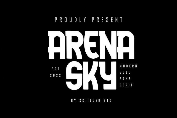 Arena sky字体 1
