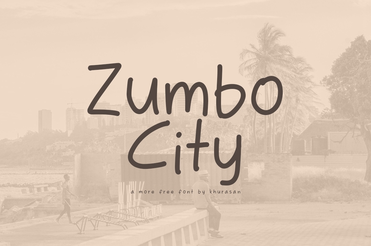 zumbo city字体 1