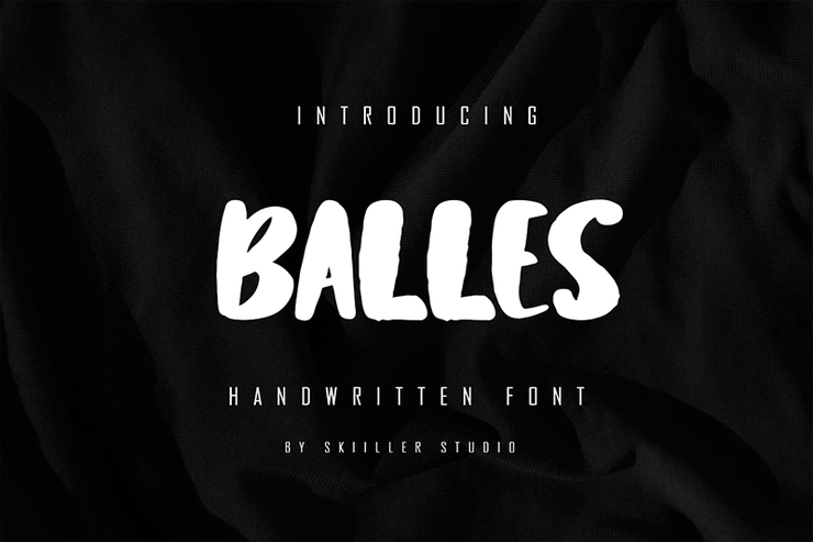 Balles字体 1