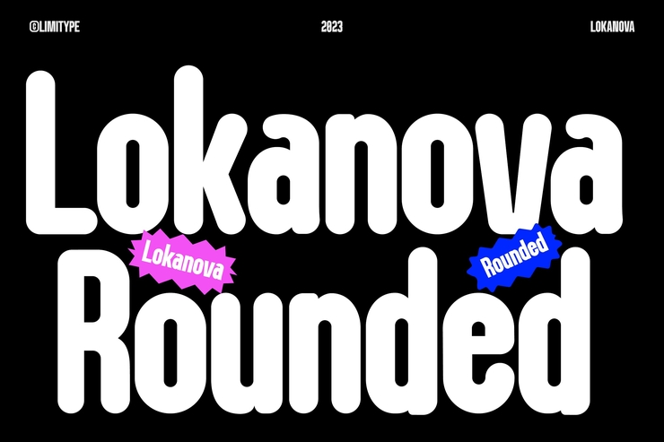 Lokanova rounded字体 1