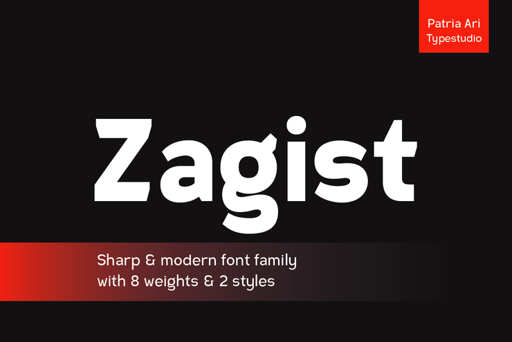 zagist字体 1