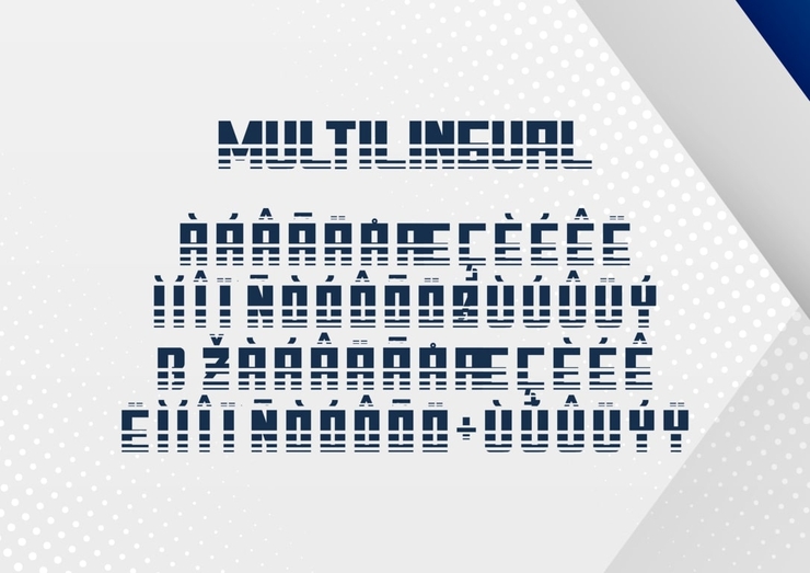 Burnid字体 3