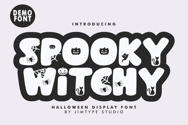 Spooky witchy字体