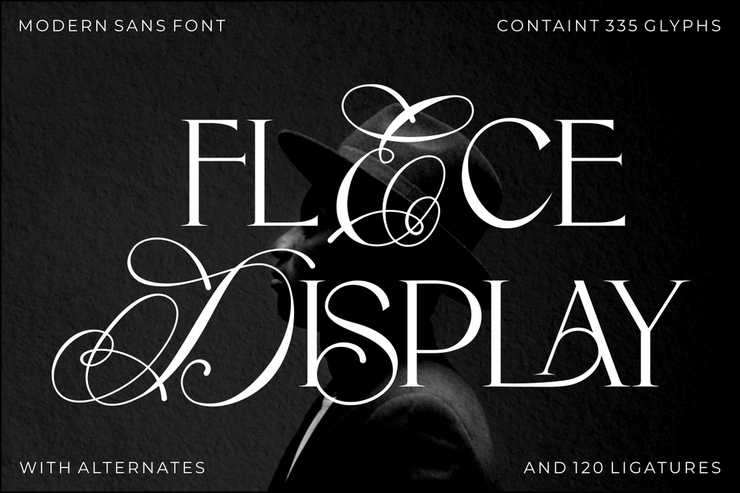 Flece display字体 1