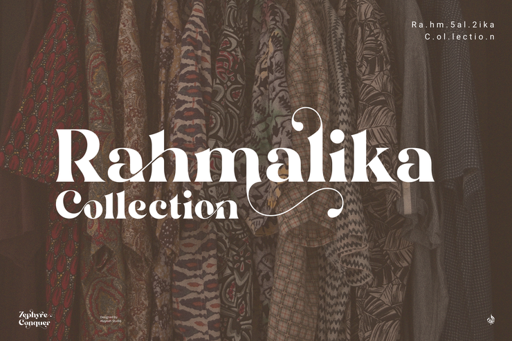 zephyre conquer字体 3