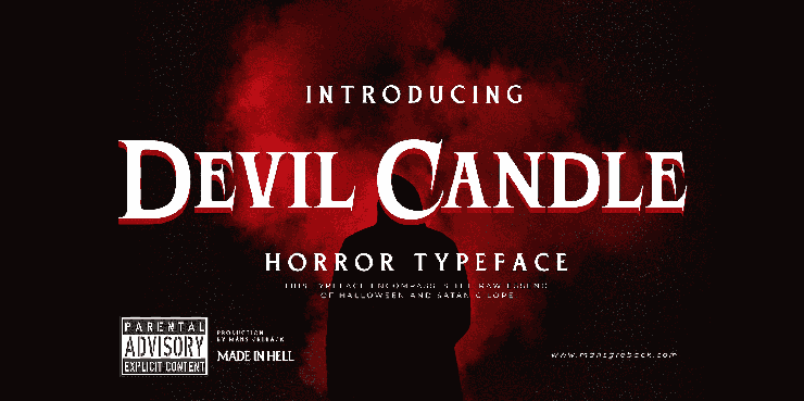 Devil candle字体 1