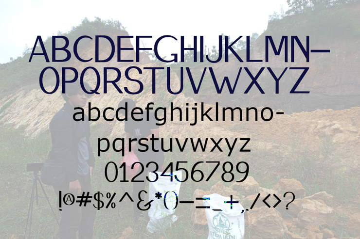 Blending字体 9