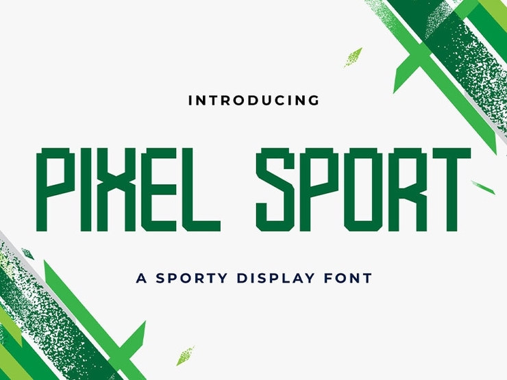 Pixel sport字体 1