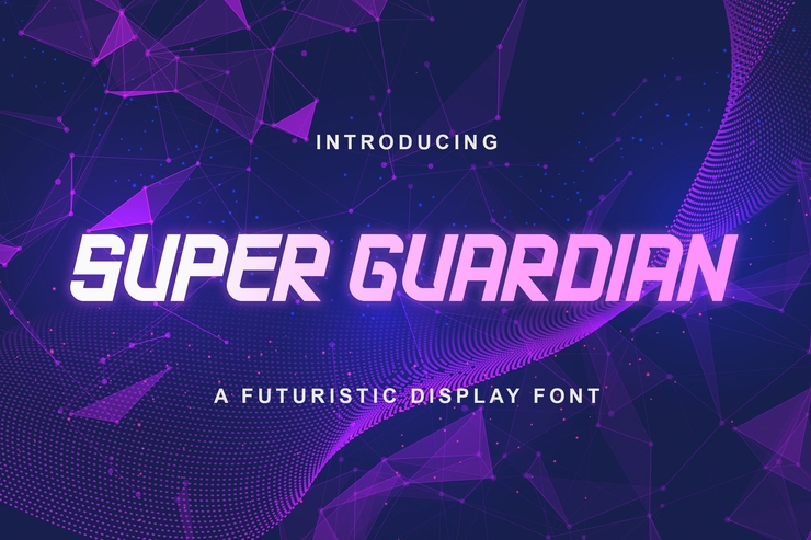 Super guardian字体 1