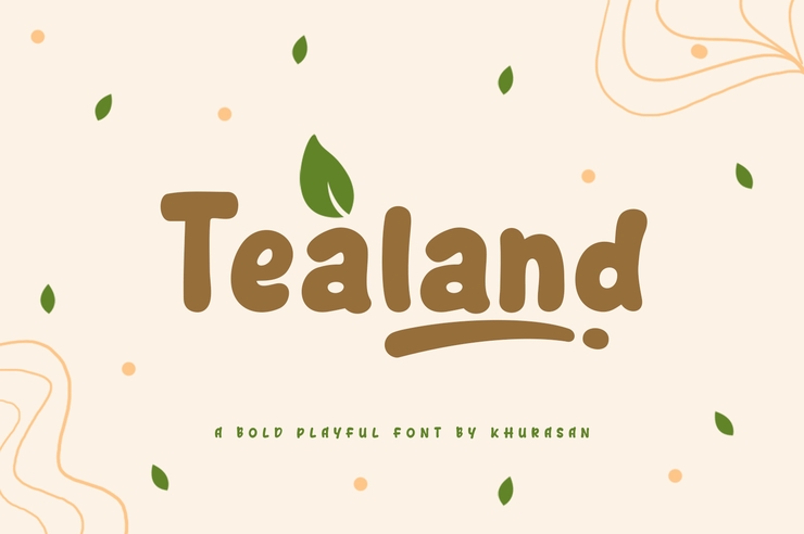 Tealand字体 1