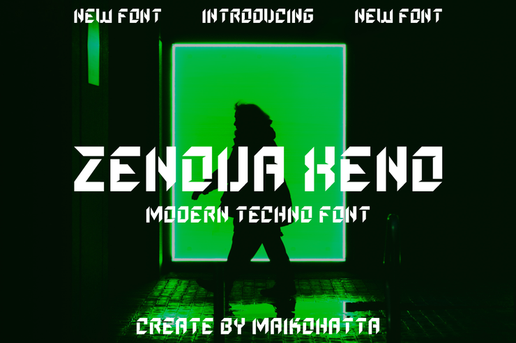 zenova xeno字体 1