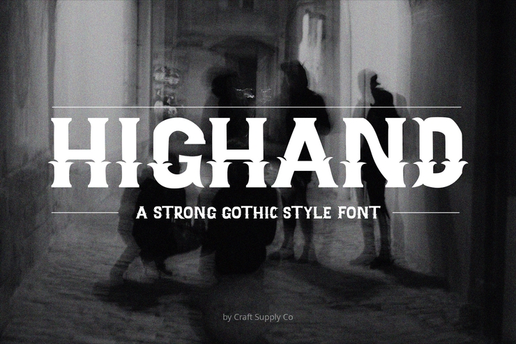 Highand字体 1