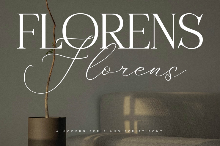 Florens serif字体 1