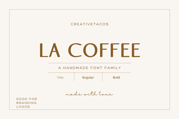 La coffee字体 1
