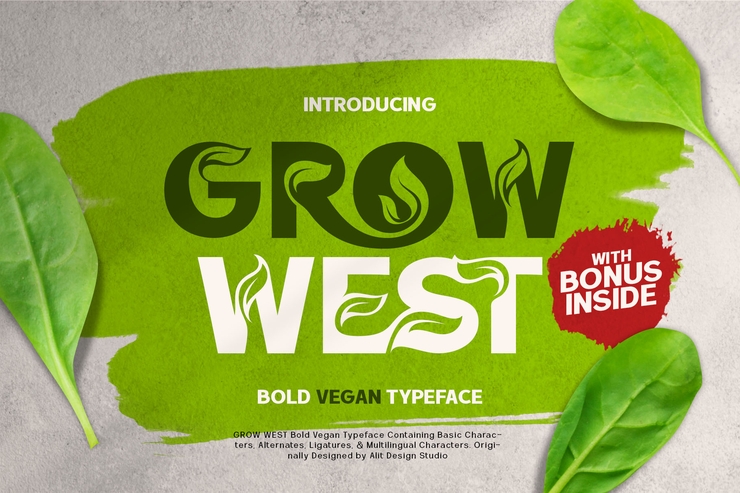 Grow west字体 1