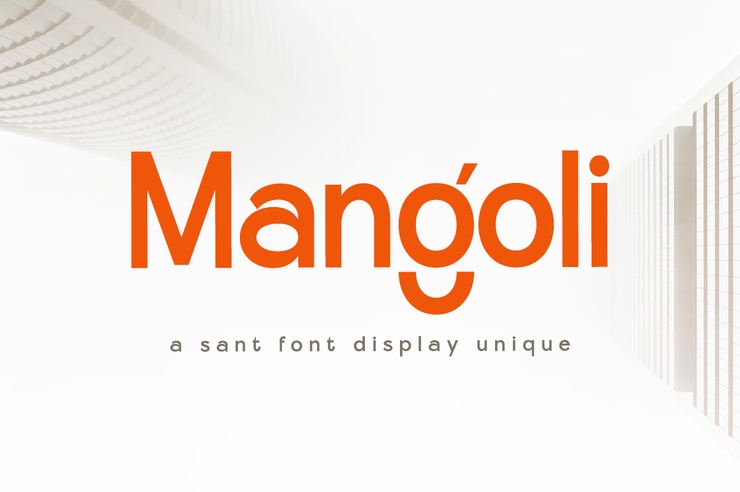 mangoli字体 1