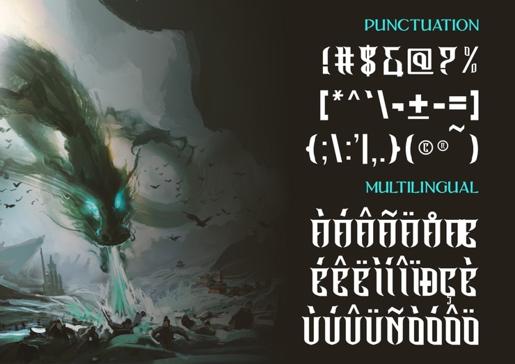 Last dragon字体 9