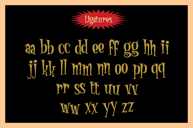 zombies字体 5