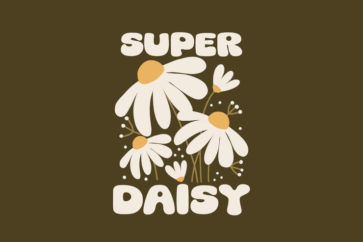 Super daisy字体 1
