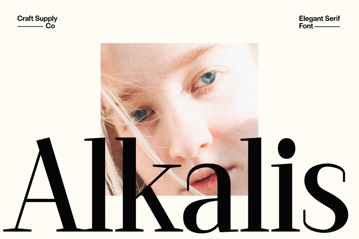 Alkalis字体 1